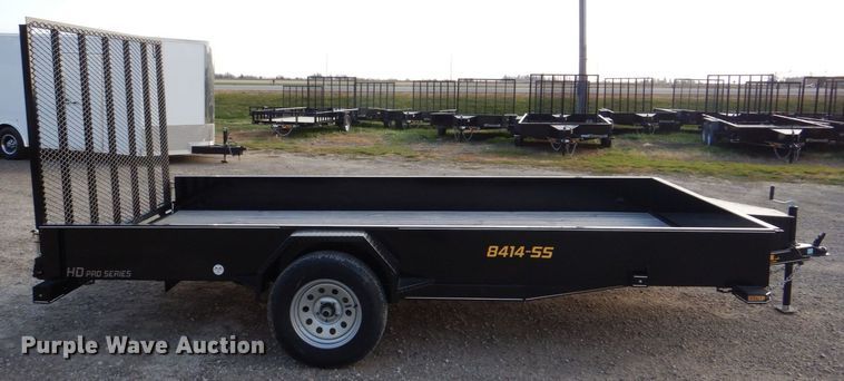 image for item MJ9835 2021 Doolittle 8414-SS  utility trailer