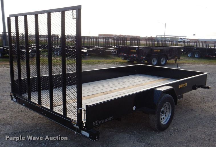 image for item MJ9835 2021 Doolittle 8414-SS  utility trailer