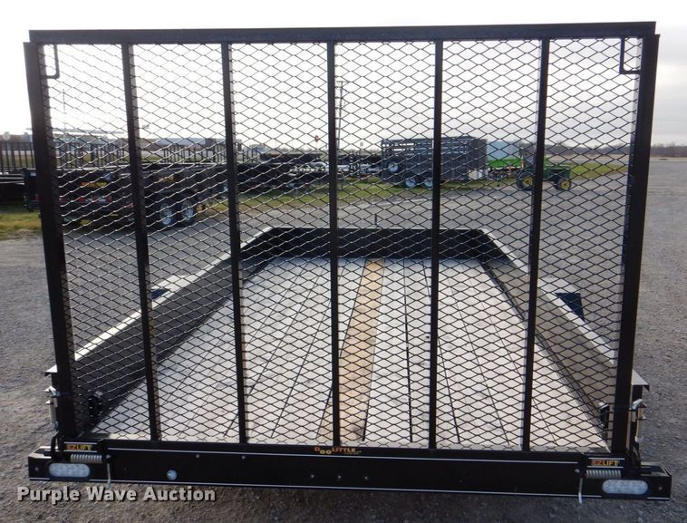 image for item MJ9835 2021 Doolittle 8414-SS  utility trailer