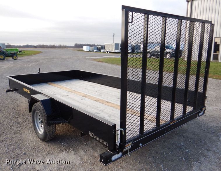 image for item MJ9835 2021 Doolittle 8414-SS  utility trailer