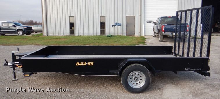 image for item MJ9835 2021 Doolittle 8414-SS  utility trailer