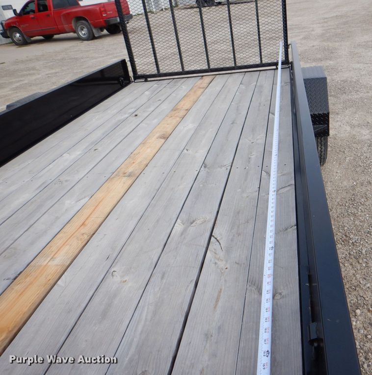 image for item MJ9835 2021 Doolittle 8414-SS  utility trailer