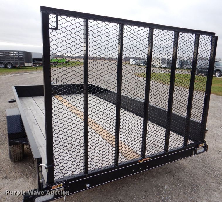 image for item MJ9835 2021 Doolittle 8414-SS  utility trailer