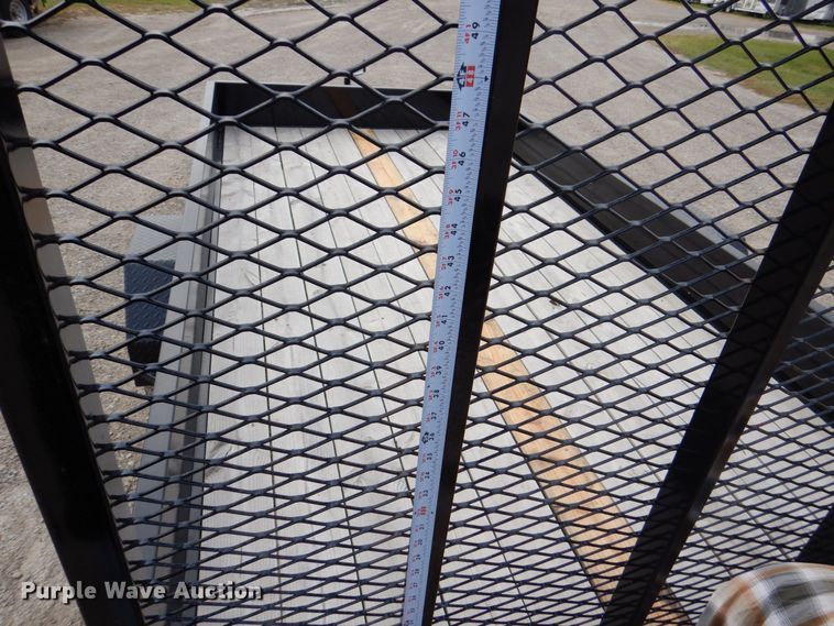 image for item MJ9835 2021 Doolittle 8414-SS  utility trailer