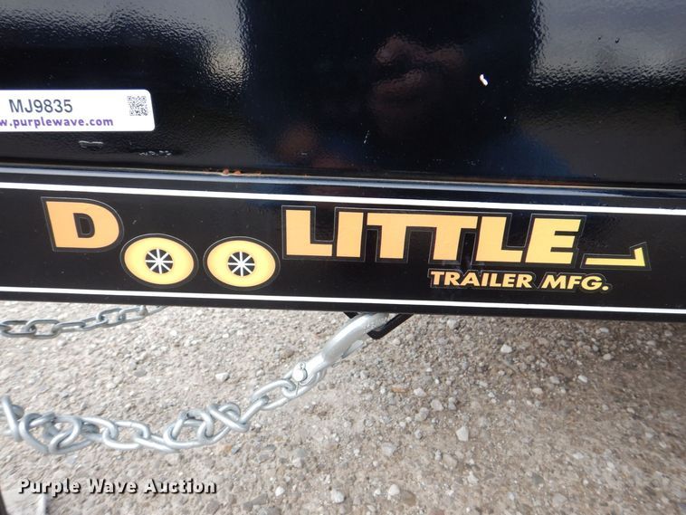 image for item MJ9835 2021 Doolittle 8414-SS  utility trailer
