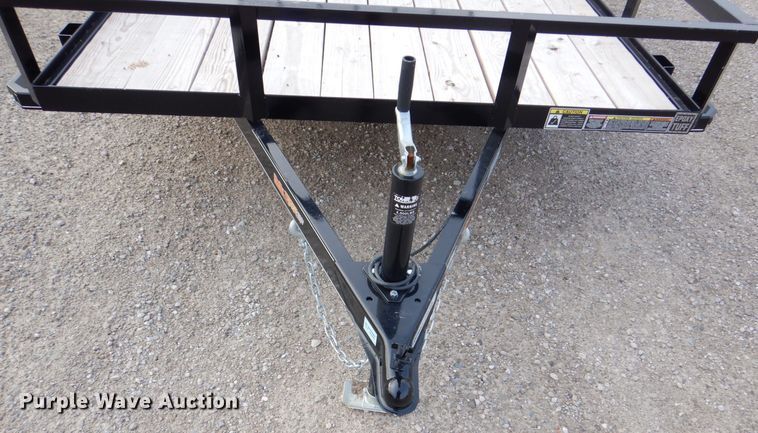 image for item MJ9837 2022 Doolittle 7710  utility trailer