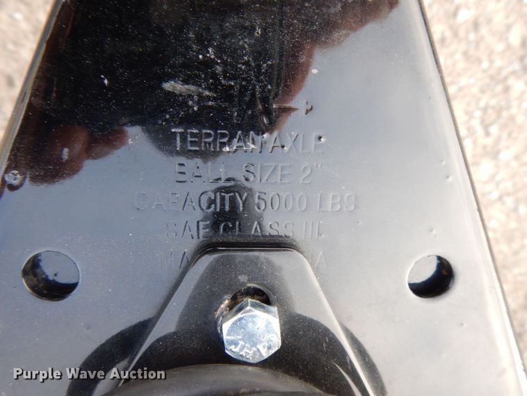 image for item MJ9837 2022 Doolittle 7710  utility trailer