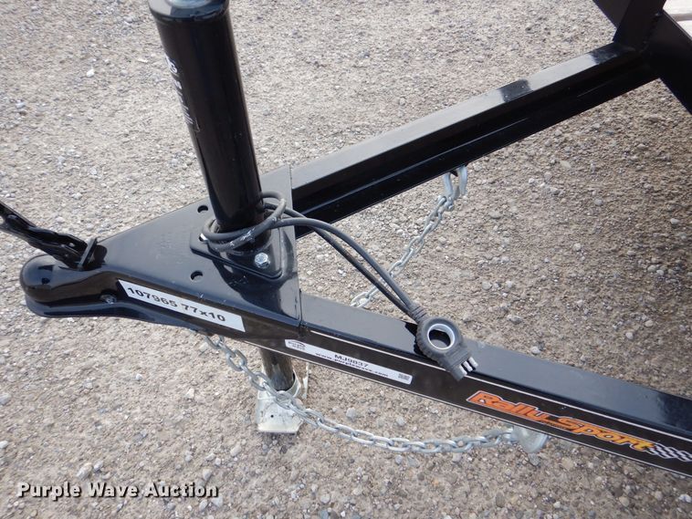 image for item MJ9837 2022 Doolittle 7710  utility trailer