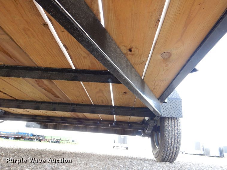 image for item MJ9837 2022 Doolittle 7710  utility trailer