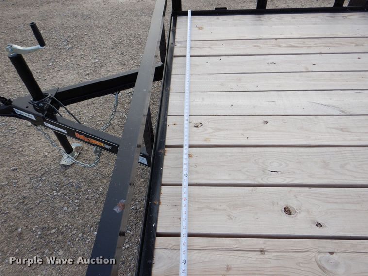 image for item MJ9837 2022 Doolittle 7710  utility trailer