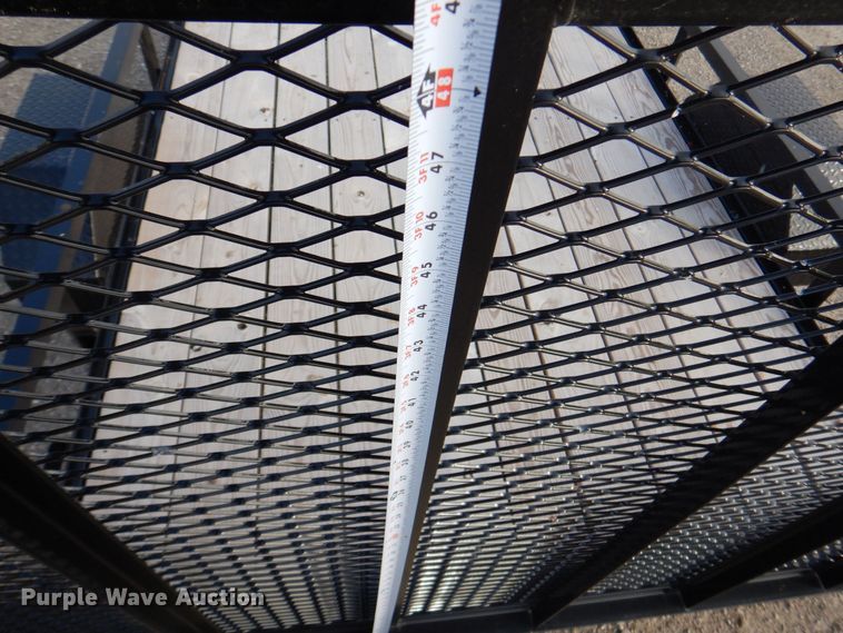 image for item MJ9837 2022 Doolittle 7710  utility trailer