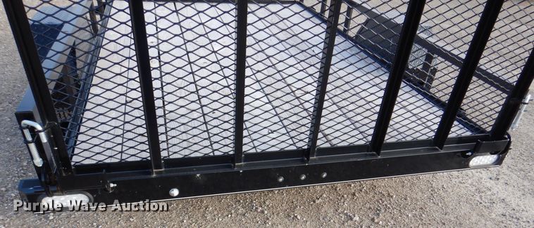 image for item MJ9837 2022 Doolittle 7710  utility trailer