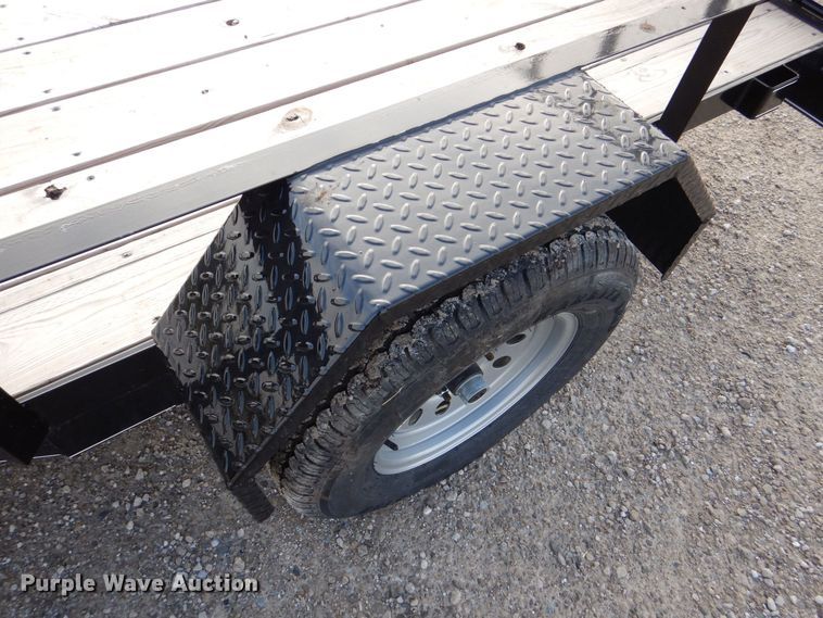 image for item MJ9837 2022 Doolittle 7710  utility trailer