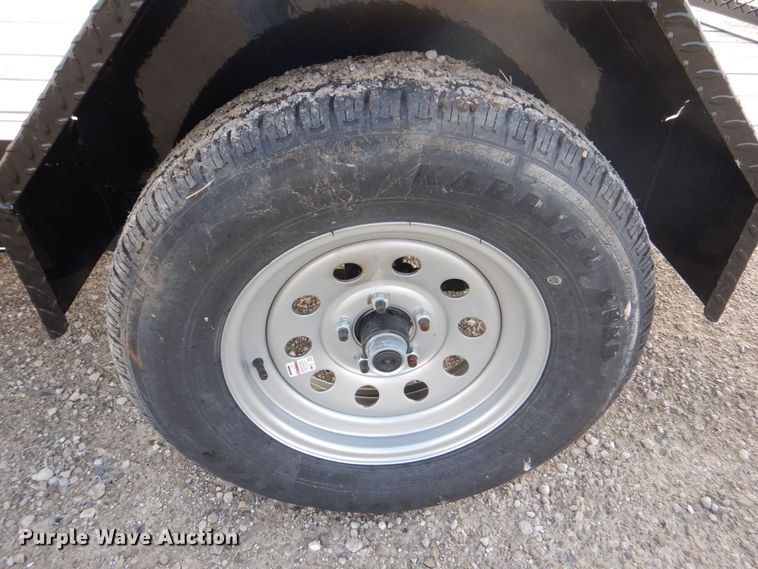 image for item MJ9837 2022 Doolittle 7710  utility trailer