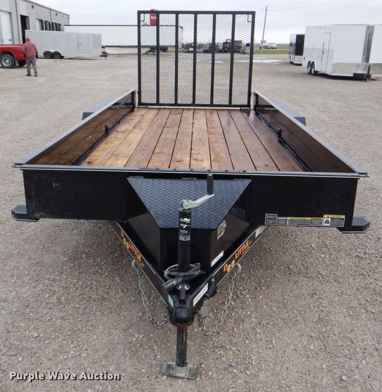 image for item MJ9838 2021 Doolittle 7716-SS  utility trailer