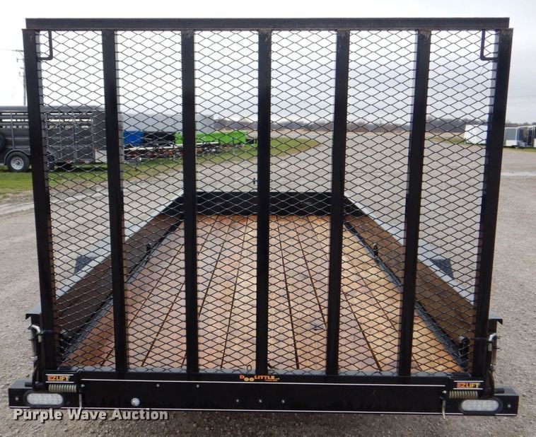 image for item MJ9838 2021 Doolittle 7716-SS  utility trailer
