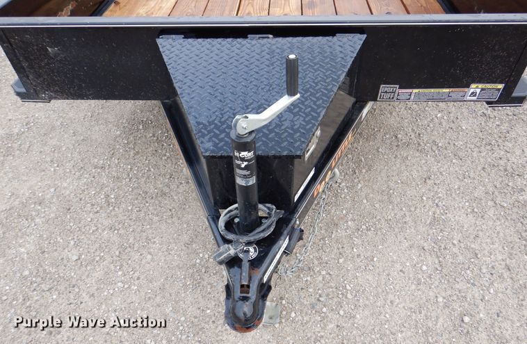 image for item MJ9838 2021 Doolittle 7716-SS  utility trailer