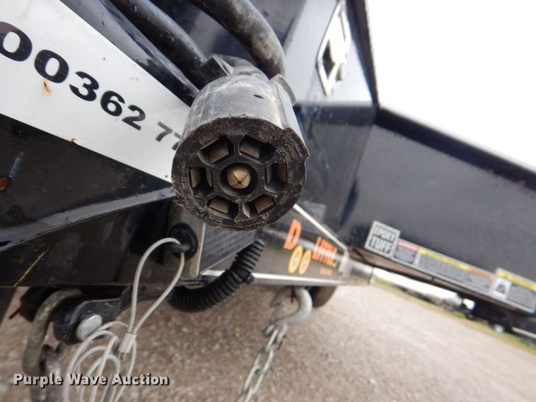 image for item MJ9838 2021 Doolittle 7716-SS  utility trailer