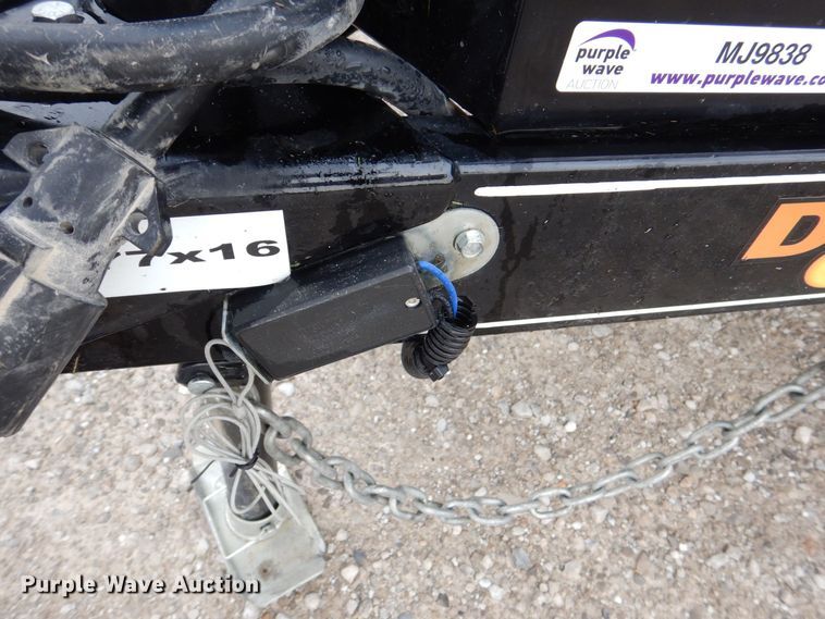 image for item MJ9838 2021 Doolittle 7716-SS  utility trailer