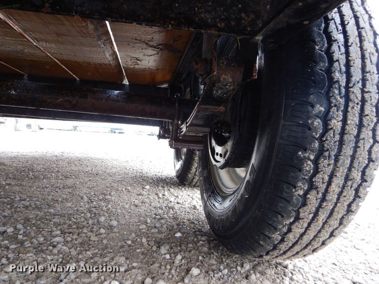 image for item MJ9838 2021 Doolittle 7716-SS  utility trailer