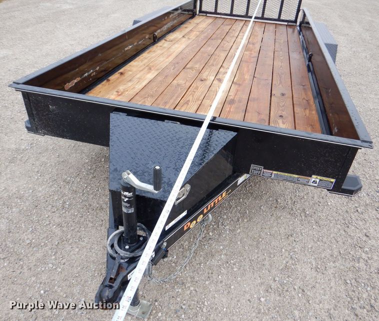 image for item MJ9838 2021 Doolittle 7716-SS  utility trailer