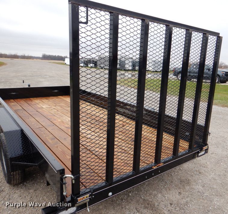 image for item MJ9838 2021 Doolittle 7716-SS  utility trailer