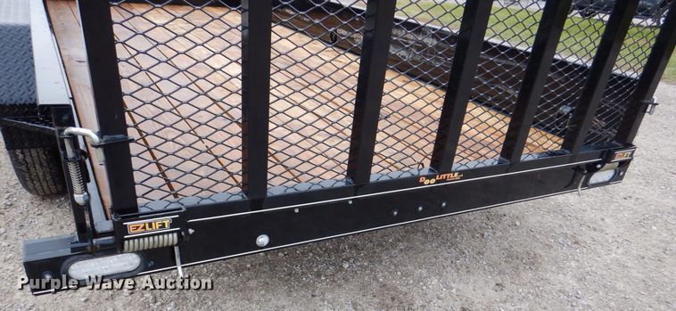 image for item MJ9838 2021 Doolittle 7716-SS  utility trailer