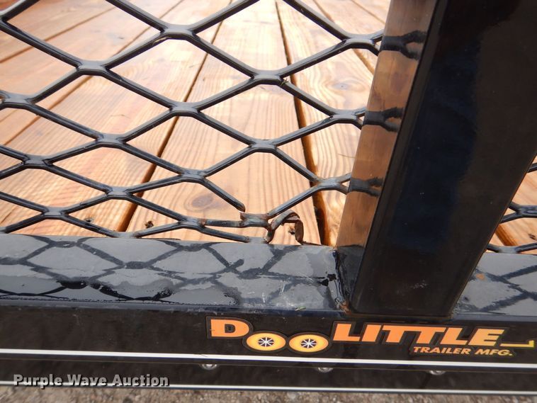 image for item MJ9838 2021 Doolittle 7716-SS  utility trailer