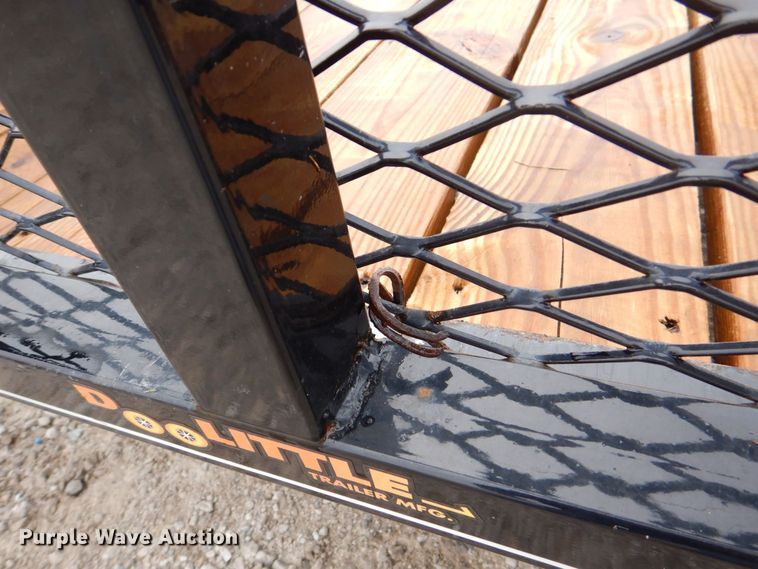 image for item MJ9838 2021 Doolittle 7716-SS  utility trailer