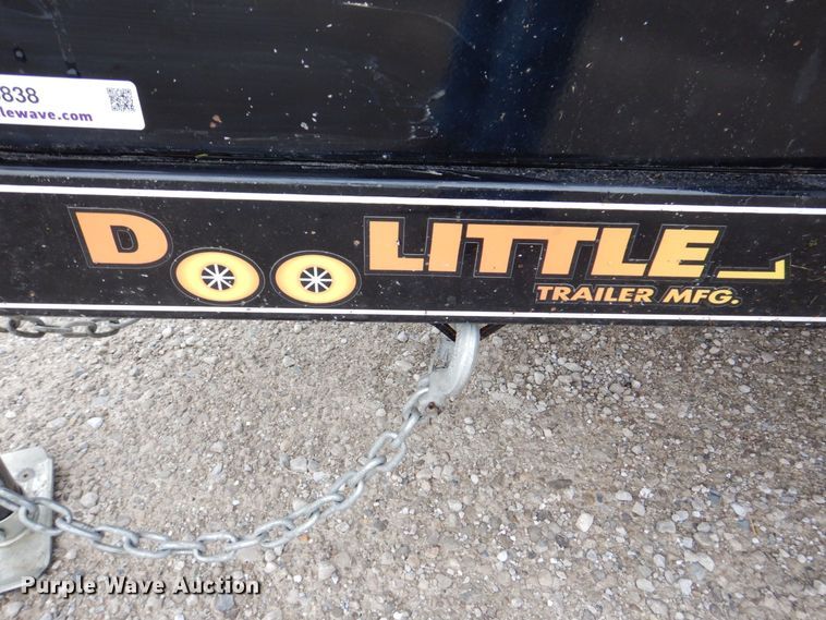 image for item MJ9838 2021 Doolittle 7716-SS  utility trailer
