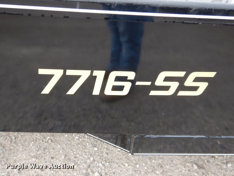 image for item MJ9838 2021 Doolittle 7716-SS  utility trailer