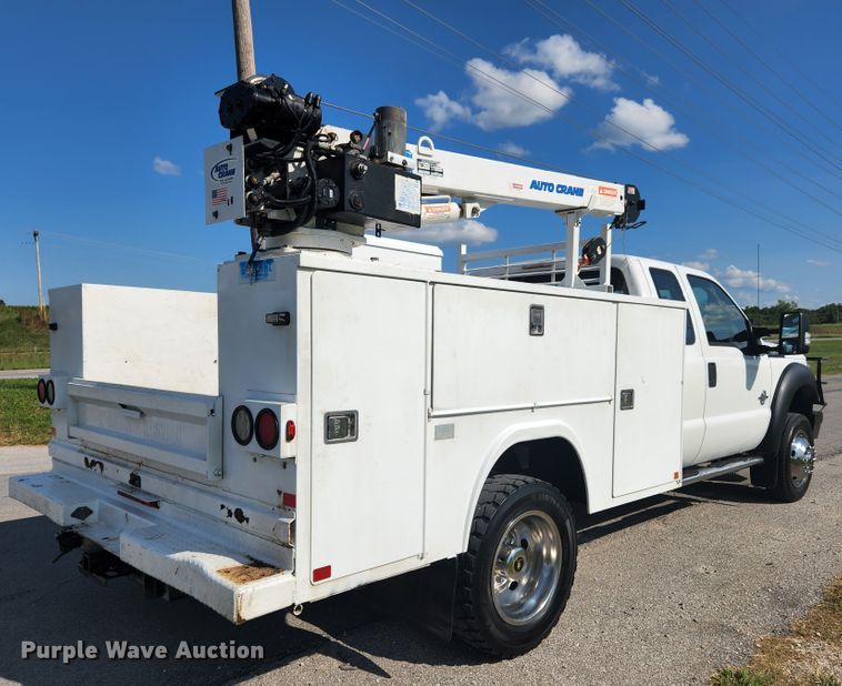 image for item MK9269 2011 Ford F450 Super Duty  SuperCab utility / service truck