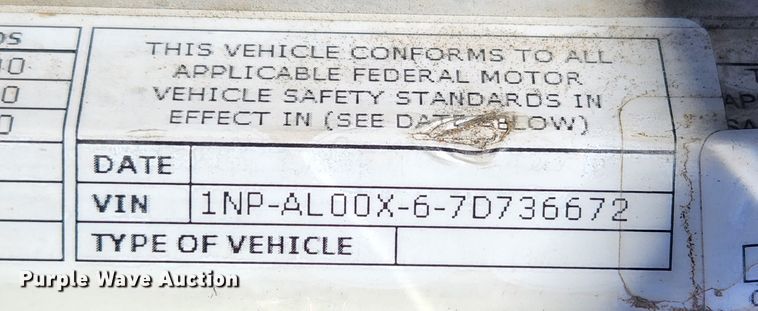 image for item MK9449 2007 Peterbilt 357  dump truck