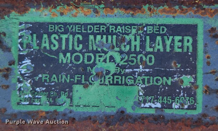 image for item MK9466 Rain-Flo Irrigation 2500  plastic mulch layer