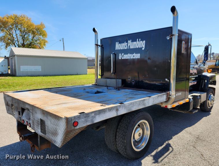 image for item MK9499 1994 Chevrolet Kodiak C6500  flatbed truck