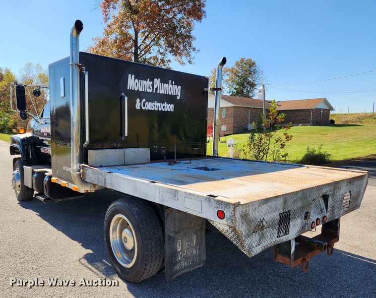 image for item MK9499 1994 Chevrolet Kodiak C6500  flatbed truck