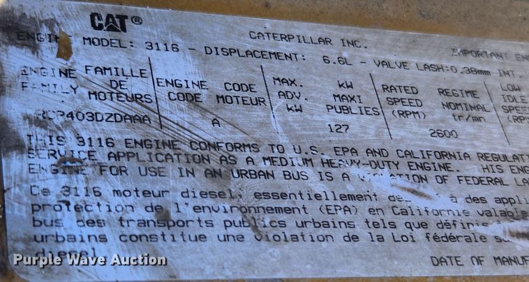 image for item MK9499 1994 Chevrolet Kodiak C6500  flatbed truck