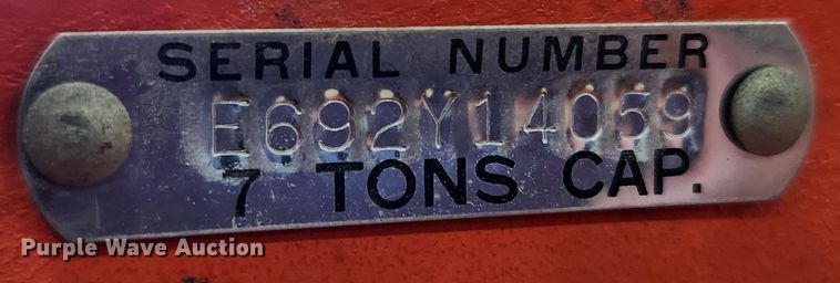 image for item MK9511 Snap On  pneumatic jack