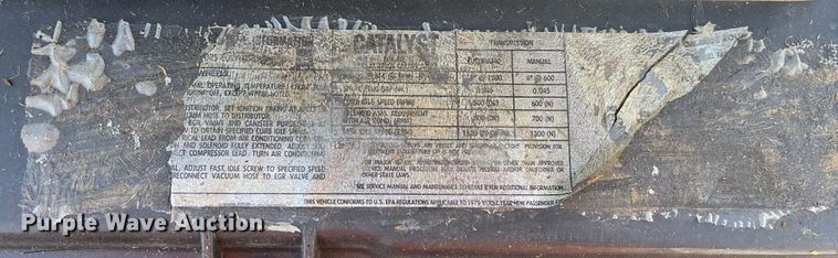 image for item MN9326 1979 Chevrolet El Camino