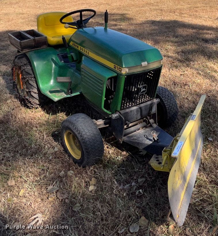 image for item MN9350 John Deere 210  lawn mower