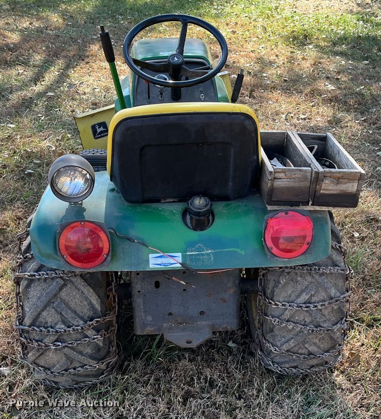 image for item MN9350 John Deere 210  lawn mower