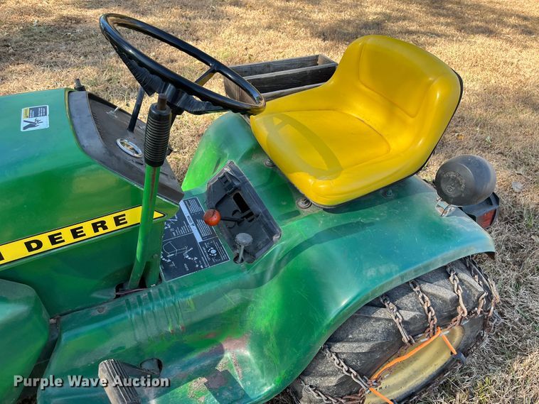 image for item MN9350 John Deere 210  lawn mower