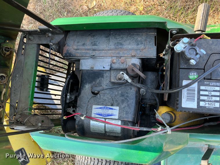 image for item MN9350 John Deere 210  lawn mower