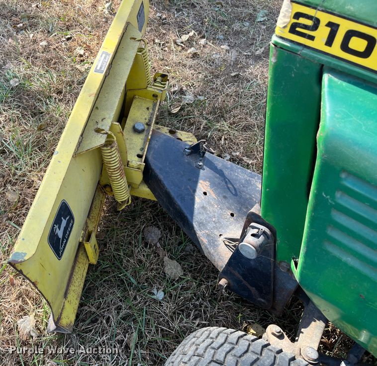 image for item MN9350 John Deere 210  lawn mower