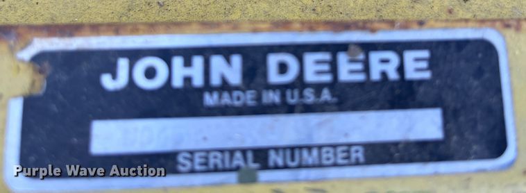 image for item MN9350 John Deere 210  lawn mower