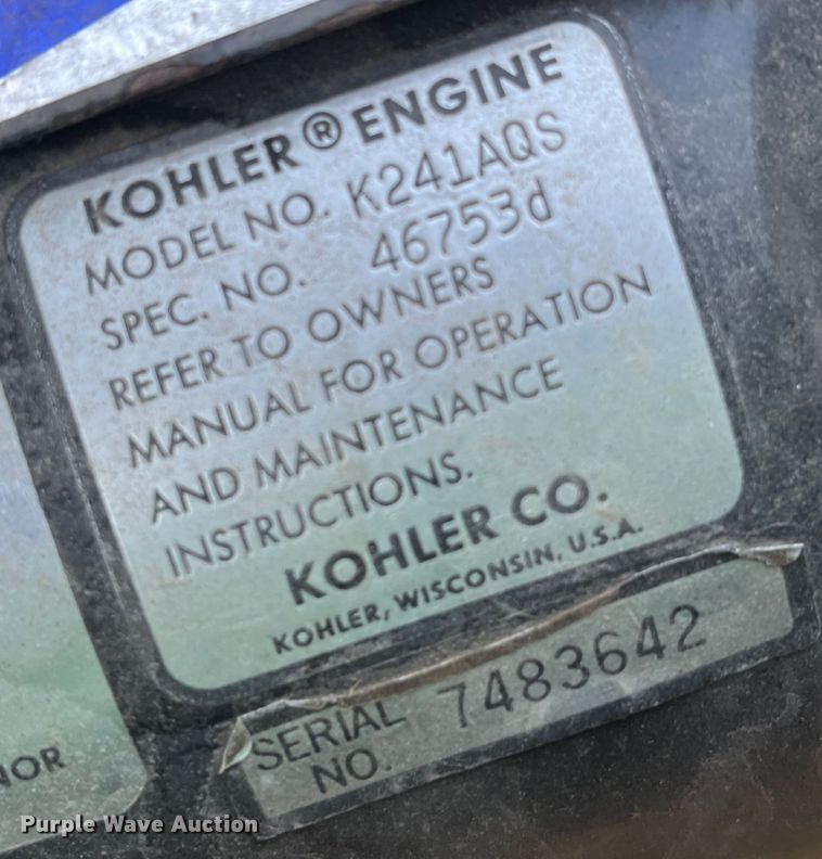 image for item MN9350 John Deere 210  lawn mower