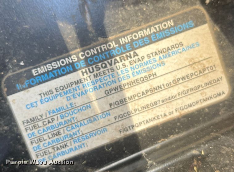 image for item MN9351 Husqvarna Z246  ZTR lawn mower