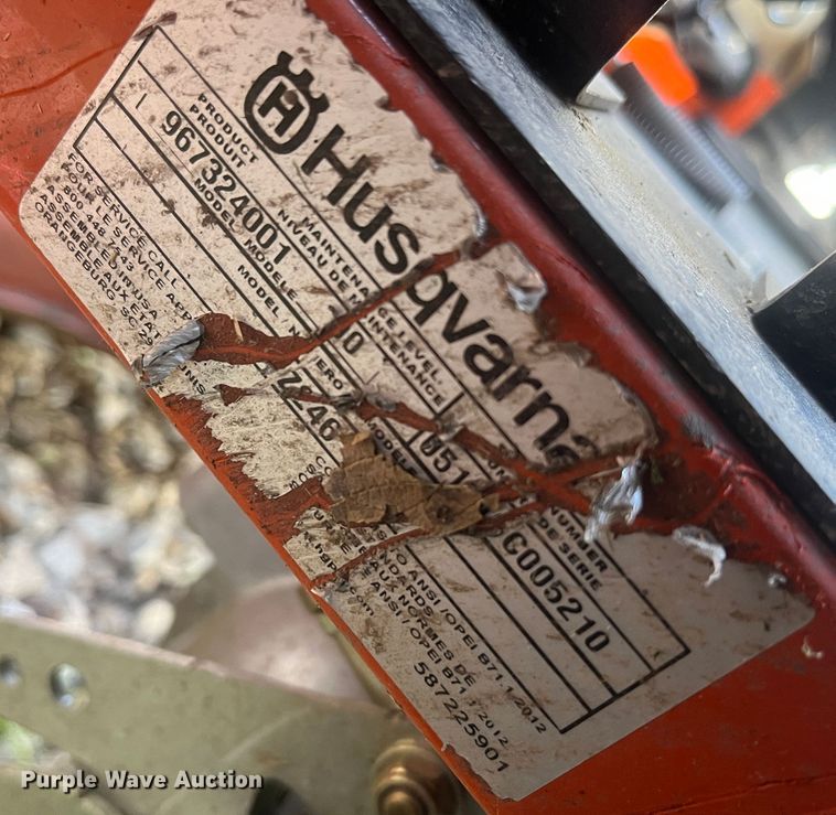 image for item MN9351 Husqvarna Z246  ZTR lawn mower