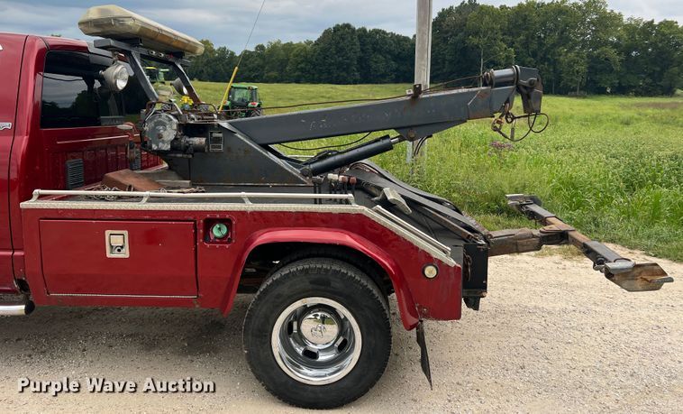 image for item MR9855 2007 Dodge Ram 3500HD Laramie  Quad Cab tow truck