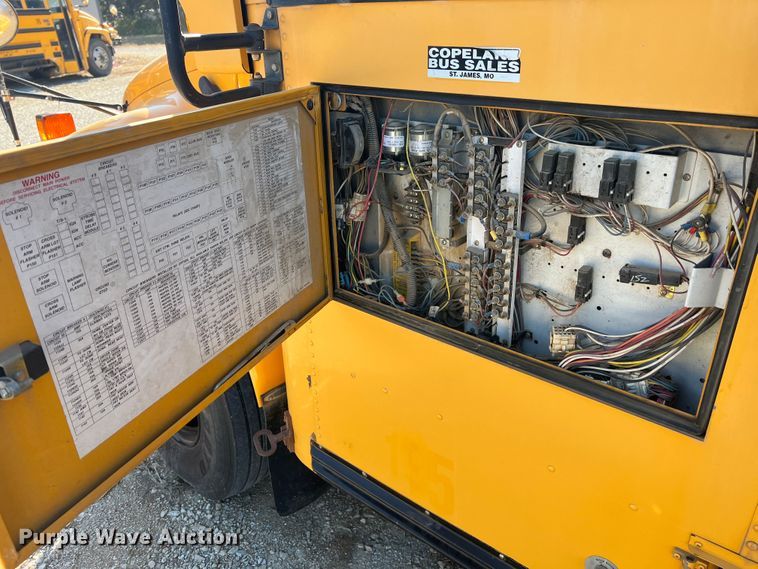 image for item MR9990 2005 Blue Bird Vision  school bus